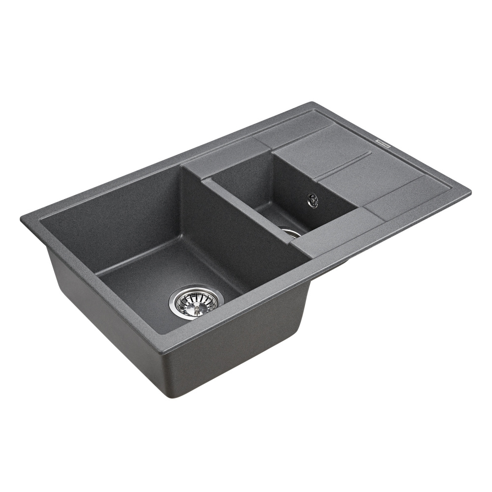Мойка для кухни Paulmark Flugen (PM237850-DG) графит