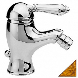 Фото Смеситель Nicolazzi El Capitan 3403GB75 для биде, гальваническое золото, ручка металл