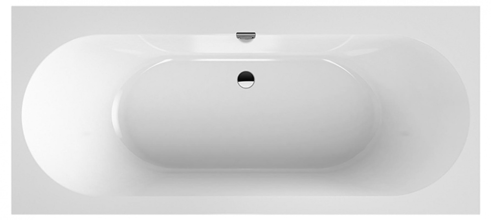 Квариловая ванна 170*75 Villeroy&Boch Oberon 2.0 (UBQ170OBR2DV-01) белый