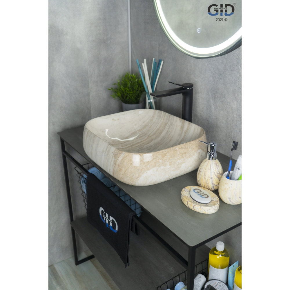 Раковина накладная Gid Mnc554