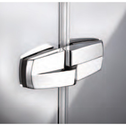 Душевой уголок Huppe Aura elegance, 110 х 100 х 190 см, стекло прозрачное