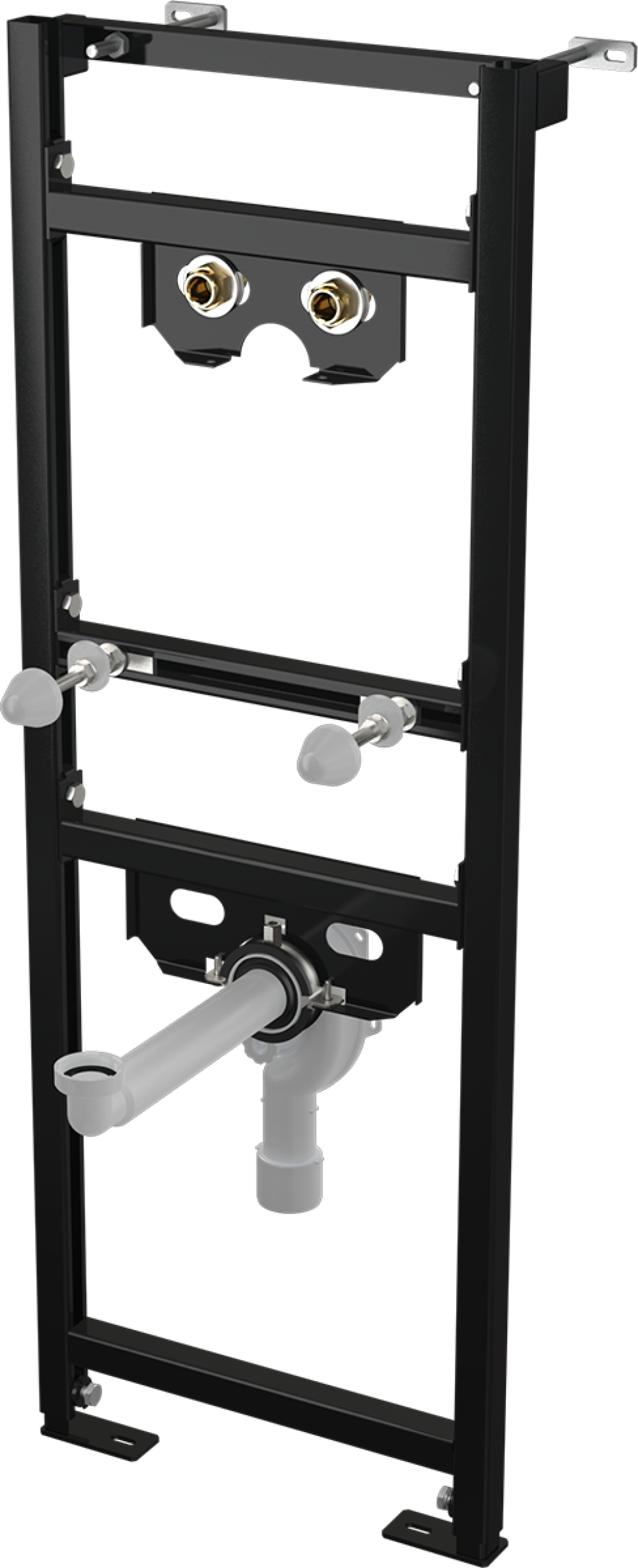 Фото Монтажная рама для умывальника со встроенным сифоном AlcaPlast A104AVS/1120