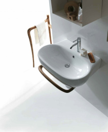 Раковина 55 см Galassia Ergo (7119), цвет белый