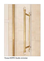 Душевой уголок Huppe Studio victorian SV0101, 90 х 90 см, стекло прозрачное