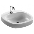 Раковина 51см Laufen Palomba (8.1280.2.000.111.1 ) встраиваемая сверху, 1 отв, белый