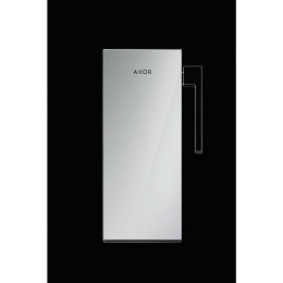 Панель для смесителя Axor MyEdition 47901000, 24.5 см, стекло/хром