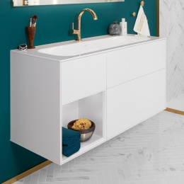 Villeroy Boch Finion F060GFMT Тумба под раковину 1196х498 мм (glossy white/white matt)