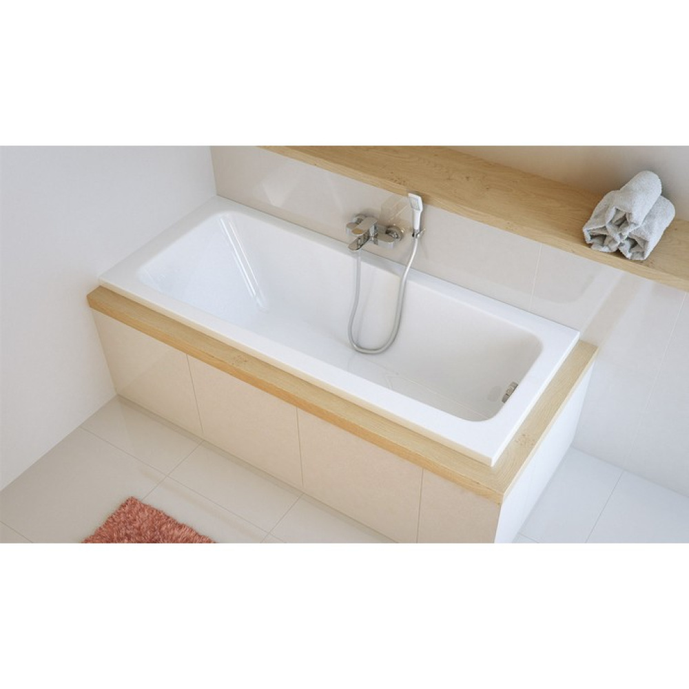 Акриловая ванна 160x70 Excellent (WAEX.AVA16WH), прямоугольная