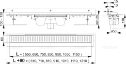 Душевой лоток AlcaPlast (APZ1004-1150)