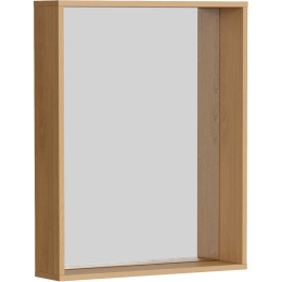 Фото Зеркало в раме AQWELLA Basic BAS0207DZ 60х75 см