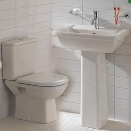 Раковина подвесная 55 см Vitra Form 300 (9602B003-7650) белый