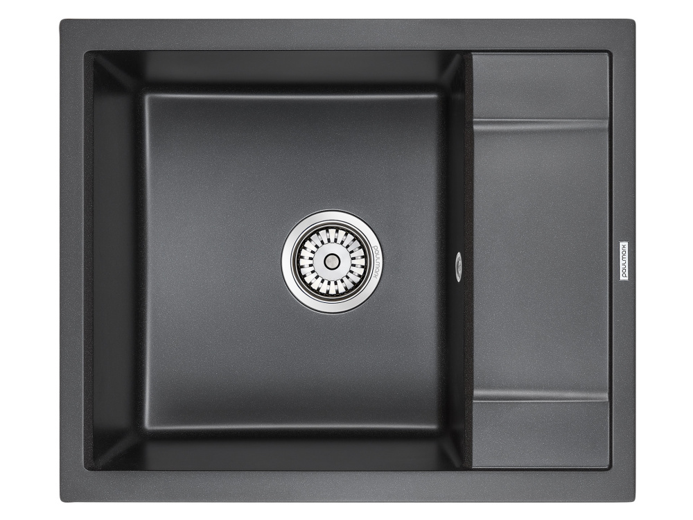 Фото Мойка для кухни Paulmark Flugen (PM216050-BL) чёрный