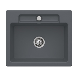Фото Villeroy & Boch SILUET 60 S 334601I4 Кухонная мойка 600 x 220 x 510 мм (цвет графит)