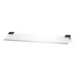 Полочка стеклянная Decor Walther Corner (0561060), черный матовый