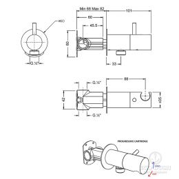 Гигиенический душ Cisal Shower (CV00797521) прогрессивный смеситель, хром