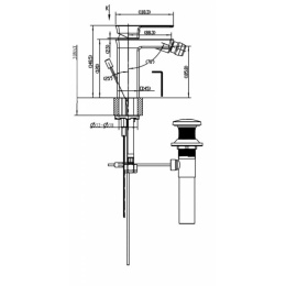 Смеситель для биде Bravat Phillis F356101C-ENG