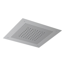 Фото Верхний душ Almar Velvet E044282.BS 380*380 сталь нержавеющая шлифованная