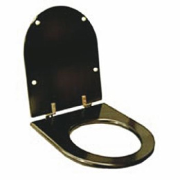 Фото Nofer 15030 Сиденье для туалета деревянное черное детское 315х340