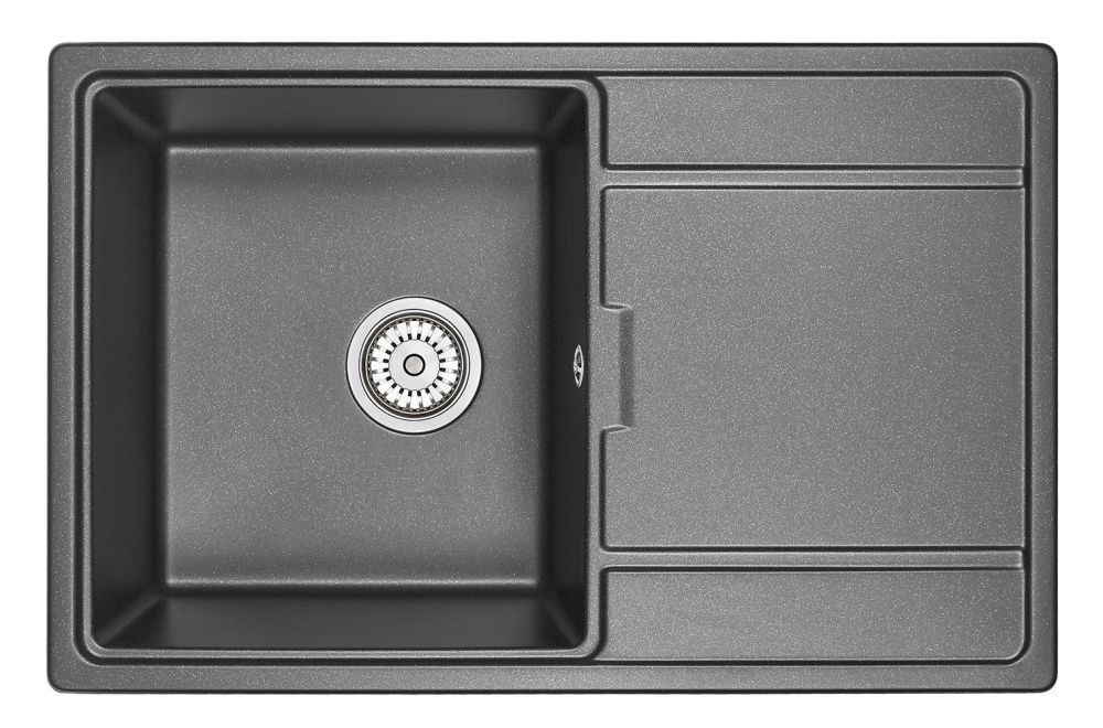 Фото Granula GR-7804 черный Кухонная мойка