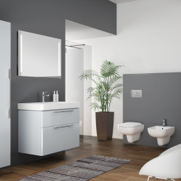 Подвесной унитаз Geberit Smyle Premium 205570000, безободковый, Rimfree