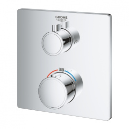 Фото Grohe Grohtherm 24080000 Термостат для ванны, встраиваемый без излива