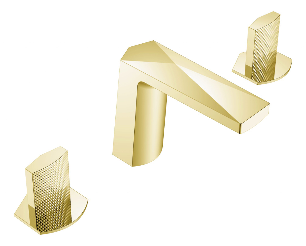 Фото Смеситель врезной Boheme Venturo (150-MG-TOUCH) золото, матовое