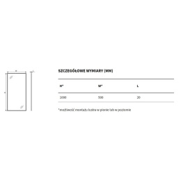 Excellent Kuadro DOEX.KU100.050.WH Зеркало прямоугольное 100x50 (белый мат)