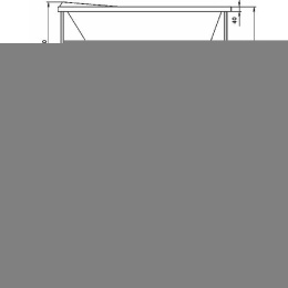 Акриловая ванна 150x95 Aquatek (BET150-0000058), асимметричная