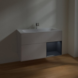 Villeroy Boch Finion F040HGGJ Тумба под раковину 996х498 мм (midnight blue matt/light grey matt)