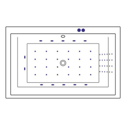 Фото Excellent Crown Lux WAEX.CRO19.NANO Ванна 190x120 "NANO" (хром)