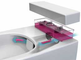 Подвесной унитаз Vitra D-Light (5911B003-108/104-003-009) белый