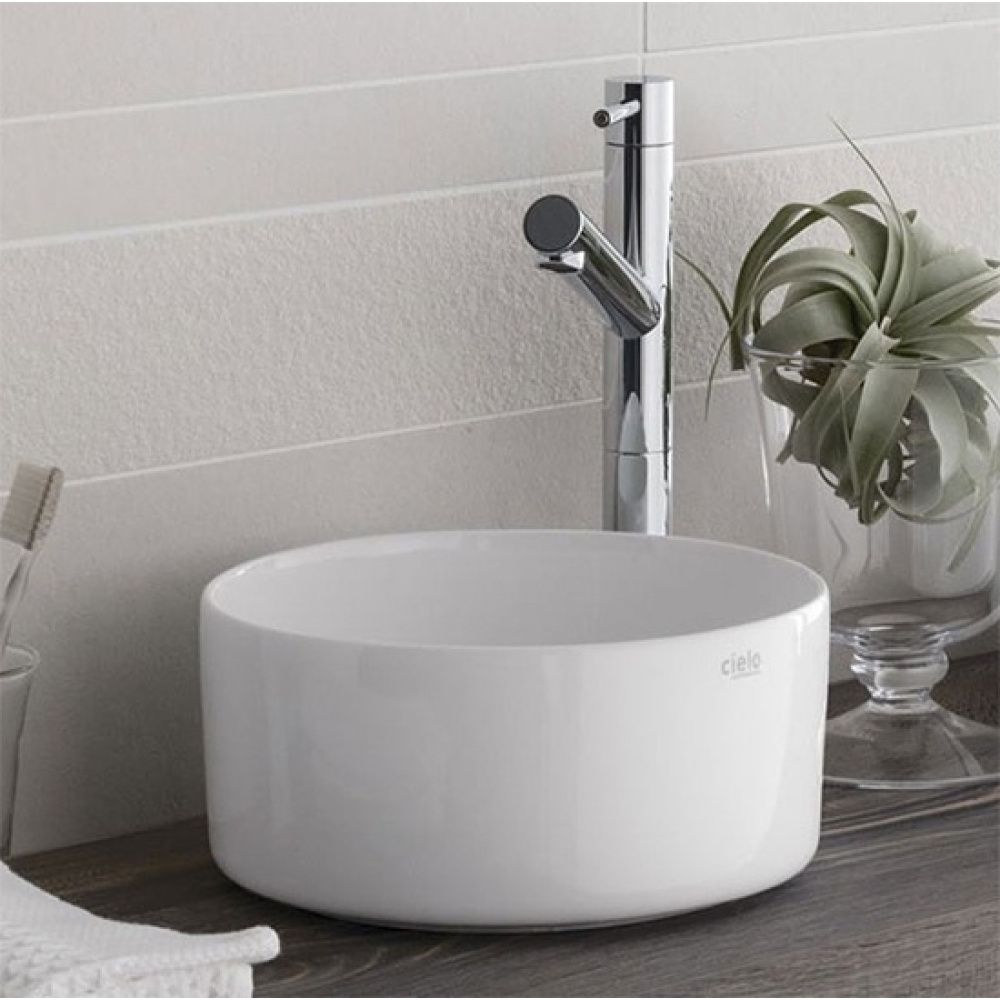 Ceramica CIELO Shui Comfort MILAT - Раковина накладная Ø 25 см