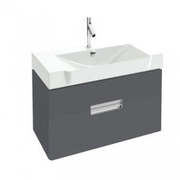 Фото Тумба под раковиной Jacob Delafon Reve 80 см, EB1135-442, антрацит