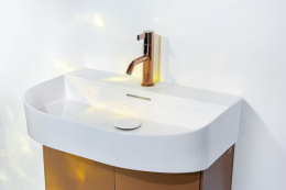 Фото Раковина подвесная Laufen Sonar 8.1034.2.757.104.1, 60 см, материал SaphirKeramik, белая матовая.