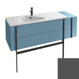 Фото Тумба под раковину Jacob Delafon Nouvelle Vague 145 см, EB3038-S17, серый антрацит сатин