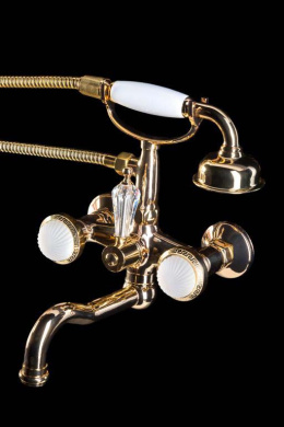 Фото Смеситель для ванны Boheme Satine (293-ST) золото