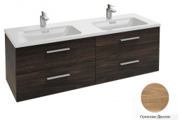 Тумба под раковину Jacob Delafon Vox 140 см, EB2070-R2-E16, цвет - ореховое дерево