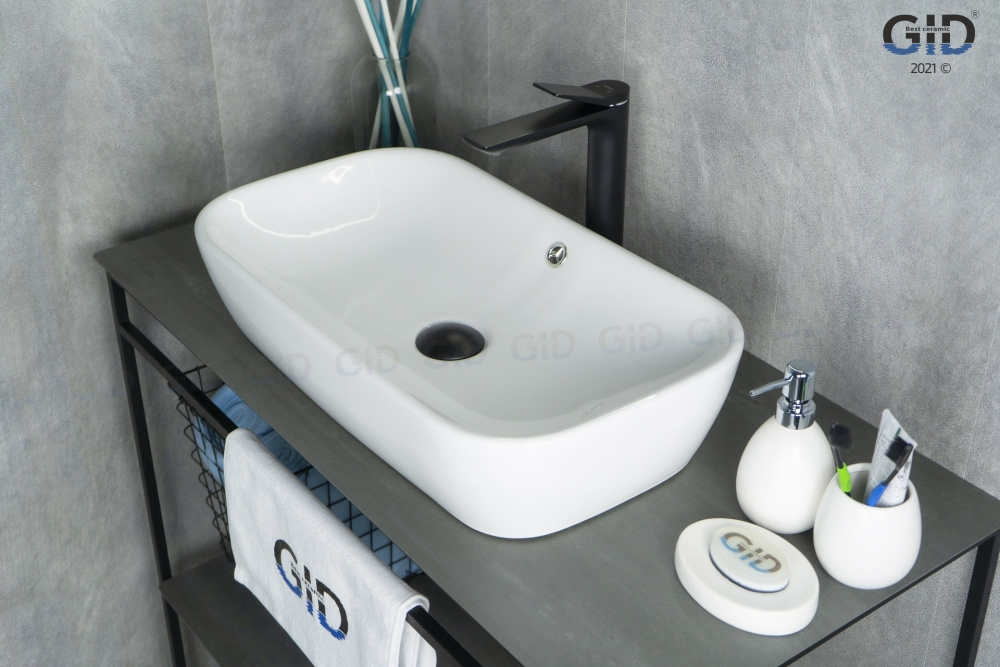 Фото Раковина накладная Gid N9217