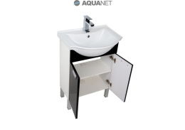 Фото Мебель для ванной Aquanet Адель 60 черный