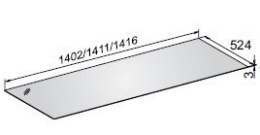 Фото Стеклянная крышка Keuco Edition 11 31326YY9002