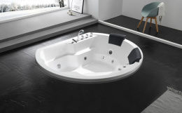 Акриловая ванна 185x162 Gemy (G9053 B), нестандартная