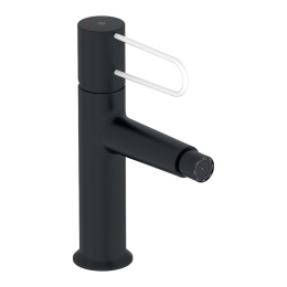 Фото Смеситель для биде Jacob Delafon Odeon Rive Gauche E21033-00-BL, с донным клапаном, корпус черный, р