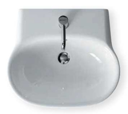 Раковина 55 см Galassia Ergo (7119), цвет белый