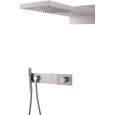Душевая система Boheme Zodiac 132-NB Никель брашированный
