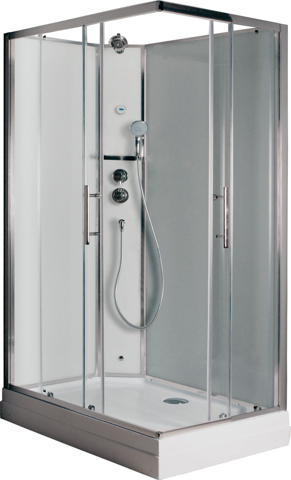 Фото Душевая кабина 120x80x222 Timo (ILMA-102 L) Без гидромассажа, акрил, Поддон низкий