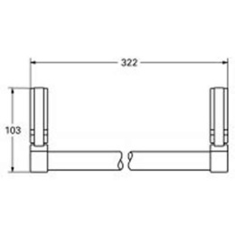 Фото Поручень Grohe Sentosa 40231000