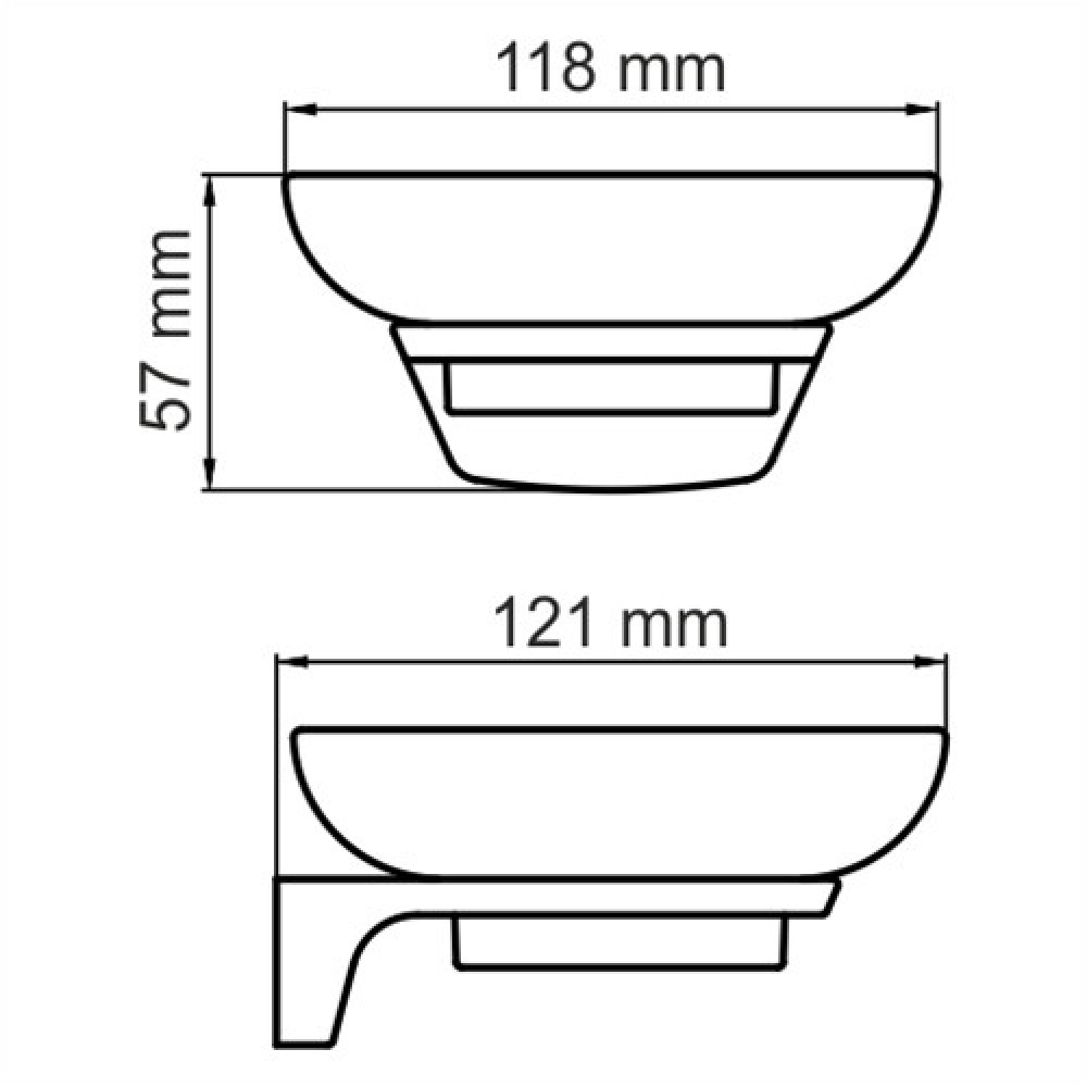 WasserKRAFT Wiese K-8929 Мыльница
