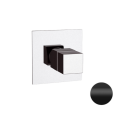 Смеситель термостатический для душа Remer Q-Elegance QT30KBNO, черный матовый