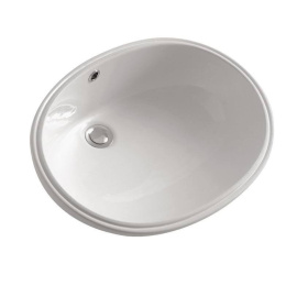 Раковина встраиваемая Kerasan Diamante 023301, врезная снизу, 57,5*42 см