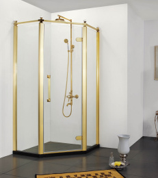Фото Душевое ограждение Azario ONTARIO (AZ-NBB3231 1000 GOLD)